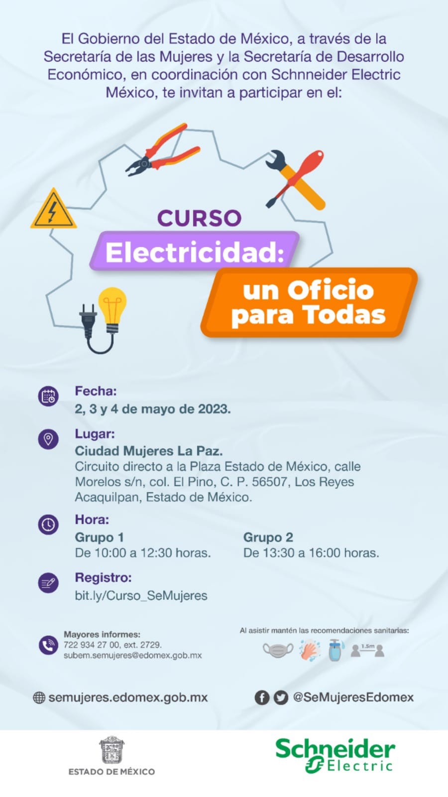 CURSOS DE ELECTRICIDAD PARA MUJERES 