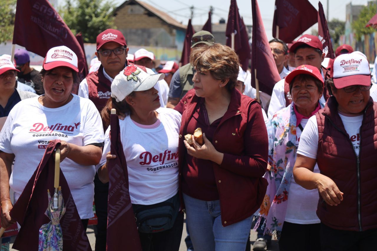 RECORRE LA MITAD DEL ESTADO DELFÍNA GÓMEZ 