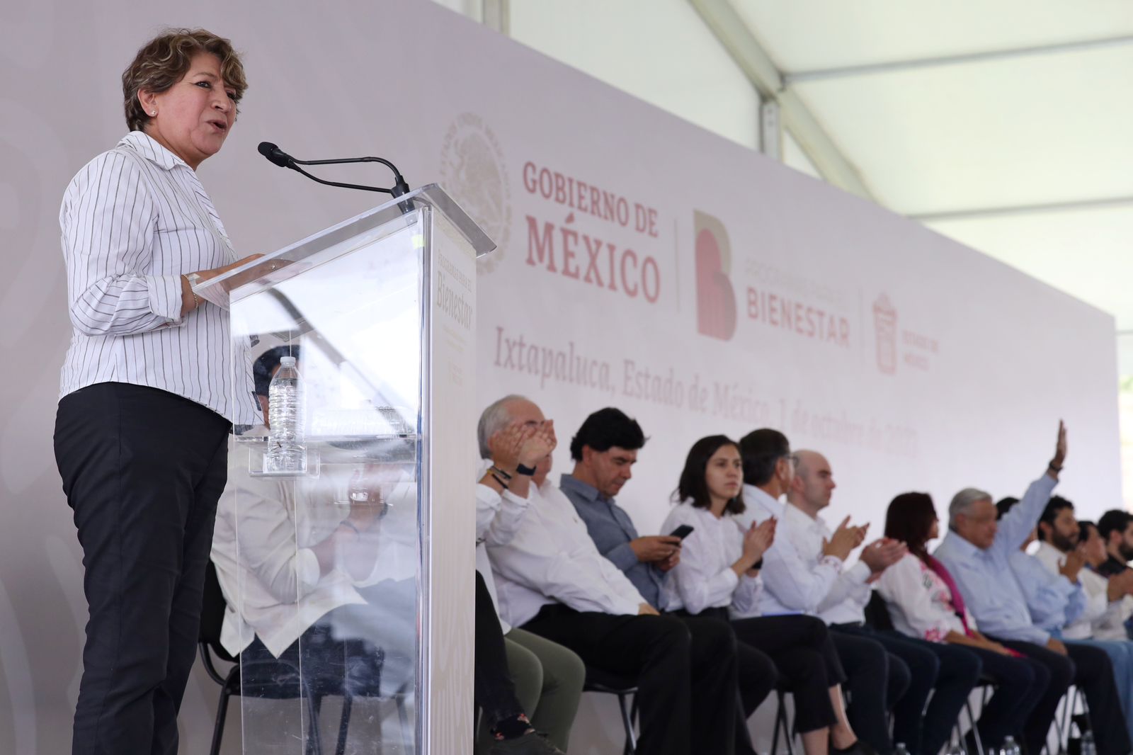 EN IXTAPALUCA EL PRESIDENTE ANDRÉS MANUEL LÓPEZ Obrador, Dijo Aumento DE 25% A PENSIÓN PARA ADULTOS MAYORES 