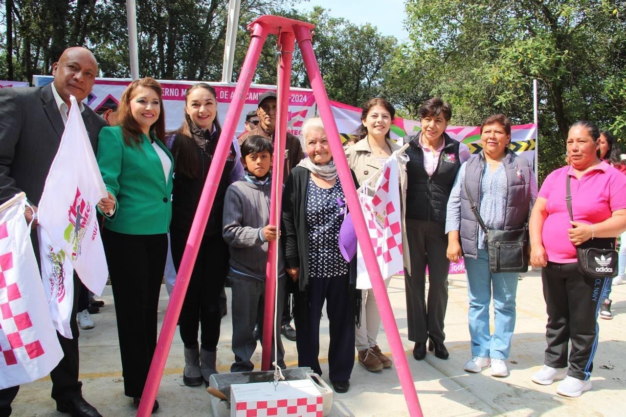 INICIAN OBRA DE TECHUMBRE EN SANTIAGO CUAUHTÉNCO 